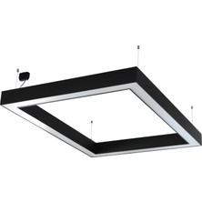 Pamir Kare Vega Sarkıt LED Armatür 64CM, 53W