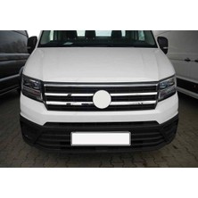 My Tuning Vw Crafter 2017 Üzeri Ön Panjur 4 Parça P.çelik