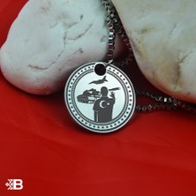 Beymarka 15 Temmuz Çelik Kolye - 1027