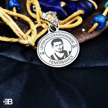 Beymarka Lefter Yuvarlak Çelik Kulplu Kolye