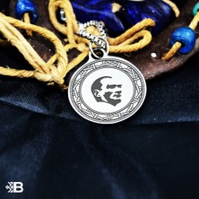 Beymarka Atatürk Yuvarlak Çelik Kulplu Kolye - 2040