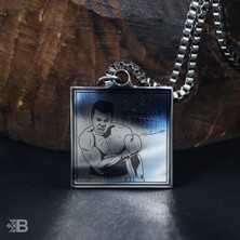 Beymarka Muhammad Ali Çelik Kolye - 3187