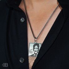 Beymarka Sean Penn Çelik Kolye - 3191
