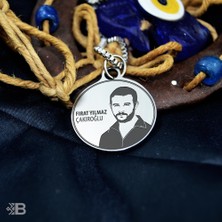 Beymarka Fırat Yılmaz Çakıroğlu Yuvarlak Çelik Kolye - 2084