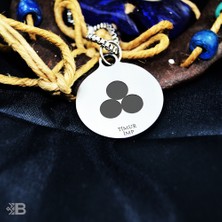 Beymarka Timur Imparatorluğu Yuvarlak Çelik Kolye - 2094