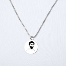 Beymarka Muhammed Salah Yuvarlak Çelik Kolye