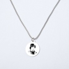 Beymarka Rocky Balboa Yuvarlak Çelik Kolye