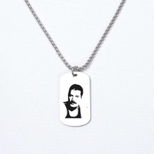 Beymarka Freddie Mercury Asker Kolye, Kişiye Özel Çelik Asker Kolye