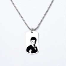Beymarka Harry Potter Asker Kolye, Kişiye Özel Çelik Asker Kolye