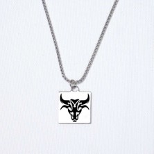 Beymarka Bulls Kolye, Kişiye Özel Çelik Asker Kolye