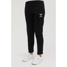 Lotto W-Anıta Track Pants 2pr Siyah Kadın Eşofman Altı