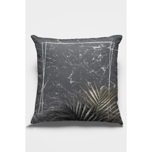 RugViva Dekoratif Çift Taraflı Tay Tüyü Dokuma Premium Kumaş Kırlent Yastık Kılıfı 43 x 43 cm KRL404