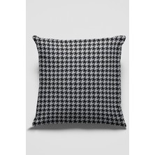 RugViva Premium Tay Tüyü Dokuma Kumaş Çift Taraflı Kaz Ayağı Kırlent Yastık Kılıfı 43 x 43 cm KRL120
