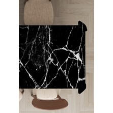 RugViva Leke Tutmayan Dokuma Elit Yıkanır Leke Tutmayan Kumaş Mermer Desen Masa Örtüsü MSO253