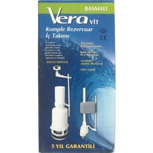 Eym Veravit Vera Basmalı Tek Kademeli Klozet Rezervuar Iç Takım