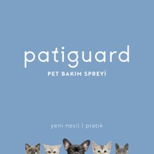 Patiguard Pet Bakım Spreyi Nano Gümüş Evcil Hayvan Kedi Köpek Hijyen Temizlik Koku Giderici 100ml