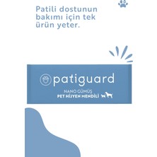 Patiguard Pet Hijyen Mendili Nano Gümüş Evcil Hayvan Koku Giderici Temizleme Bakım Havlusu 1 Adet