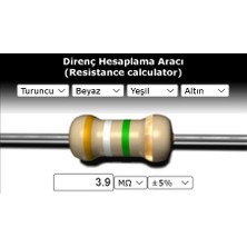 OEM 3.9 Mr (Miliohm) Direnç 14 Wat