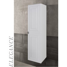 Rovalli Elegance Banyo Boy Dolabı Beyaz