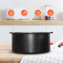 Tulip Kitchenware Yui / Xiaomi / Philips / Kumtel Uyumlu Air Fryer Kalıbı - Siyah (Yurt Dışından)