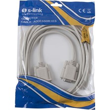 S-Link SL-DB95 9pınm/9pınf 5m RS232 Kablosu