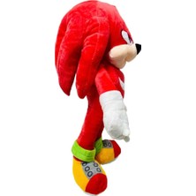 PopŞeker PopŞeker Sonic Ekidne Knuckles Kirpi Peluş Sonic Peluş 35CM. Sonic Oyuncak Peluş