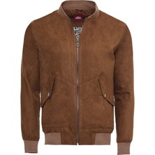 Taba Cepli Süet Bomber Mont