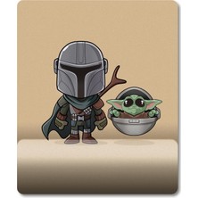 Pixxa The Mandalorian Bilek Destekli Mousepad Model - 5