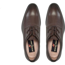 Kahverengi Bağcıklı Neolit Erkek Ayakkabı -12429-