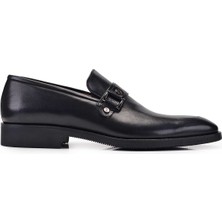 Nevzat Onay Siyah Günlük Erkek Loafer Ayakkabı