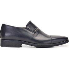 Nevzat Onay Siyah Klasik Loafer Erkek Ayakkabı -8155-