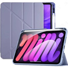 MobaxAksesuar Xiaomi Mi Pad 5 / 5 Pro 11 Inç Kılıf Kalem Şarj Bölmeli Case Arkası Şeffaf
