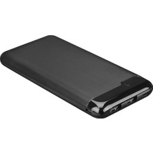 S-Link IP-K11 10000MAH 2*usb+Micro+Type-C Siyah LCD Ekranlı Taşınabilir Pil Şarj Cihazı