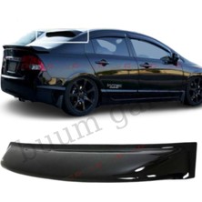 Buum Garaj Honda Civic Fb7 Civic Cam Üstü Spoiler Piano Black (Plastik)