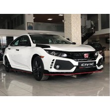 Buum Garaj Honda Civic Fc5 Typer Yan Marşpiyel Sağ & Sol (Plastik)