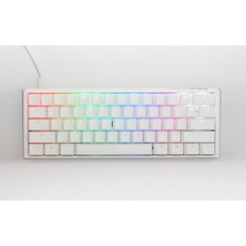 Ducky One 3 Mını Mekanik Blue Swich Q Tr White Keycaps Rgb LED Gaming Klavye
