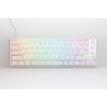 Ducky One 3 Sf Mekanik Brown Swich Q Tr White Keycaps Rgb LED Gaming Klavye