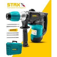 Staxx Power Mega Wibrasion 5.5 kg Sds Plus Kırıcı Delici 6 Joule Ağır Şantiye Kullanımına Uygun 1500W