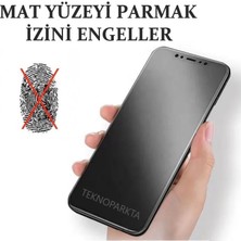 Teknoparkta Iphone 14 Plus Mat Seramik Cam Nano Esnek Kırılmaz Full Tam Kaplayan Ekran Koruyucu