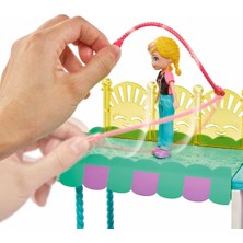 Polly Pocket Gökkuşağı Alışveriş Merkezi, Polly (10 Cm), 35'Ten Fazla Aksesuar ve 9 Oyun Alanıyla 3 Katlı, 4 Yaş ve Üzeri Hhx78