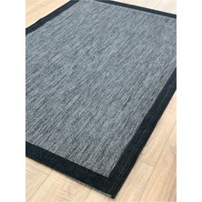 Saraz Halı Sisal Bordürlü Jut Hasır Halı 9714