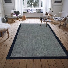Saraz Halı Sisal Bordürlü Jut Hasır Halı 9714