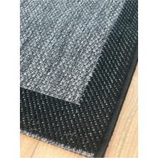 Saraz Halı Sisal Bordürlü Jut Hasır Halı 9714