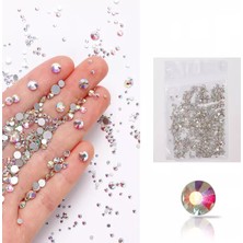 Aba Nails Parlak Tırnak Süsleme Taşları Crystal Poşet