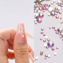 Aba Nails Parlak Tırnak Süsleme Taşları Crystal Poşet