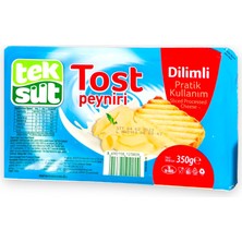 Teksüt Dilimli Tost Peyniri 350 gr