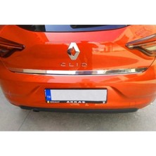 BTM Otomotiv Renault Clio 5 Hb Krom Bagaj Alt Çıtası 2020 P.çelik