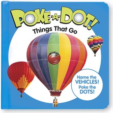 Melissa And Doug Poke-A-Dot Interaktif Kitap - Things That Go (Ciltli)