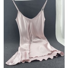 Newin Style Bride Pembe Gecelik Model