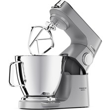 Kenwood KVL85.004SI Titanium Chef Baker XL 1200W 7L Çift Hazne Döküm Mutfak Şefi Stand Mikser Gümüş